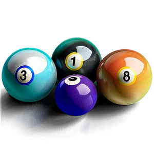 Colorful Pool Balls Png 06292024 PNG Image