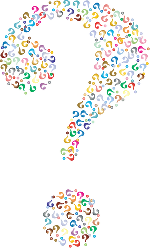 Colorful Question Mark Exclamation Point PNG Image