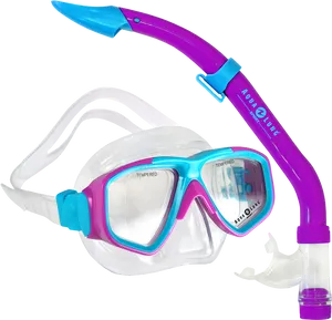 Colorful Snorkeling Gear PNG Image