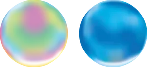 Colorful_ Soap_ Bubbles_ Illustration PNG Image