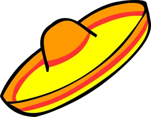 Colorful Sombrero Clipart PNG Image