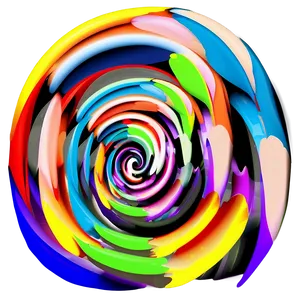 Colorful Spiral Drawing Png Dqy6 PNG Image