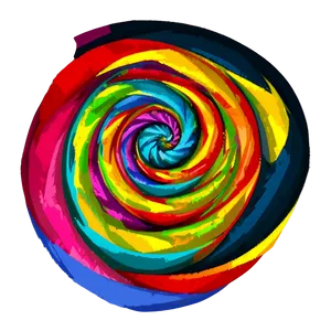 Colorful Spiral Drawing Png Oco72 PNG Image