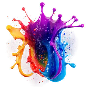 Colorful Splash Effect Png Opc77 PNG Image