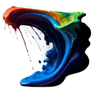 Colorful Splash Effect Png Vxw PNG Image