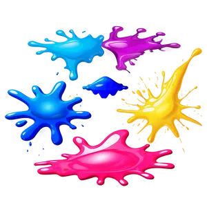 Colorful Splat Png 2 PNG Image