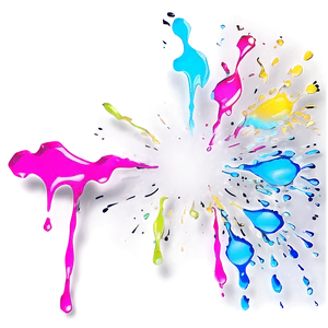 Colorful Splat Png 94 PNG Image