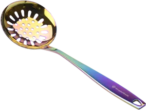 Colorful Stainless Steel Skimmer PNG Image