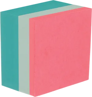 Colorful Sticky Notes Stack PNG Image