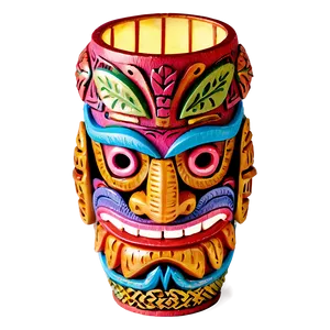 Colorful Tiki Lanterns Png Fxv PNG Image