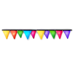 Colorful Triangle Banner Clipart Png Wcx PNG Image