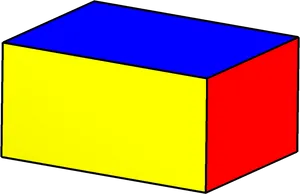 Colorful3 D Rectangular Block PNG Image