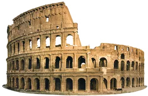 Colosseum Ancient Roman Architecture.png PNG Image