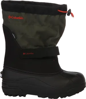 Columbia Winter Boot Side View PNG