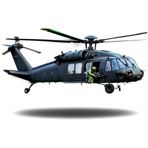 Combat Black Hawk Helicopter Png 59 PNG Image