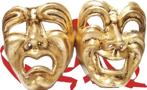 Comedy Tragedy Masks PNG Image