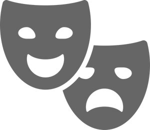Comedy_ Tragedy_ Masks_ Entertainment PNG