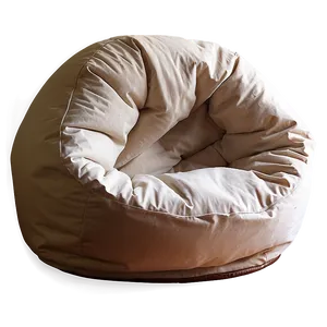 Comfy Bean Bag Chair Png 06132024 PNG Image