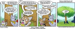 Comic Dogs Discussing Summer Heat PNG Image