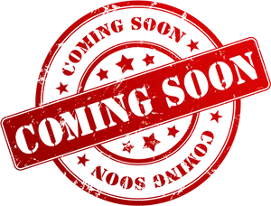 Coming Soon Stamp Red Black PNG Image