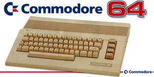 Commodore64 Classic Computer PNG Image