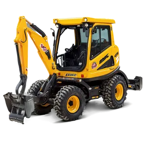 Compact Backhoe Equipment Png 96 PNG Image