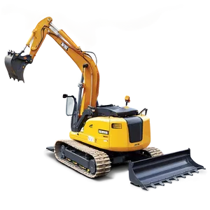 Compact Backhoe Equipment Png Rfw58 PNG Image