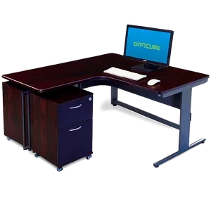 Compact Office Table Png 13 PNG Image