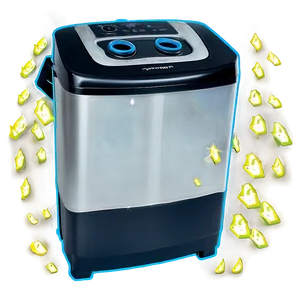 Compact Portable Washer Illustration Png 06282024 PNG Image