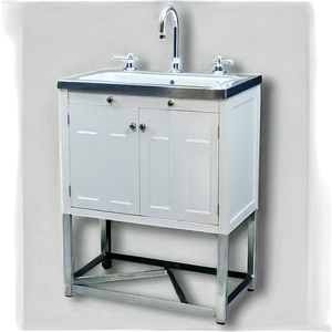 Compact Under Sink Cabinet Png Qft PNG Image