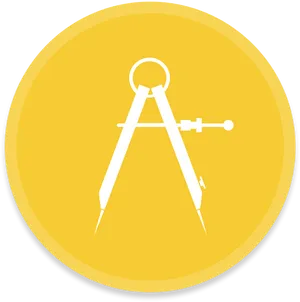 Compass Drawing Tool Icon PNG Image