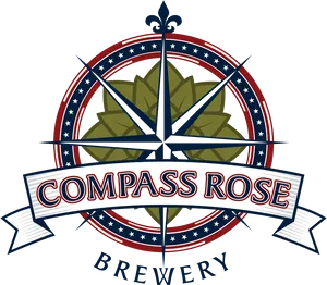 Compass Rose Brewery Logo PNG Image