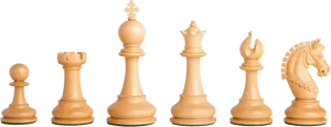 Complete Setof Chess Pieces PNG Image