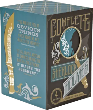 Complete Sherlock Holmes Collection Box Set PNG Image