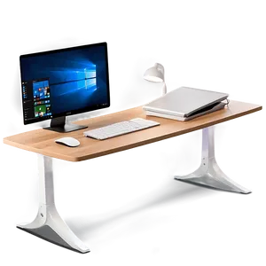 Computer Desk Mockup Png 06282024 PNG Image