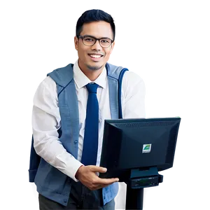 Computer Science Teacher PNG Anv PNG