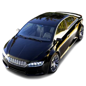 Conceptual Black Car Png Tet PNG Image