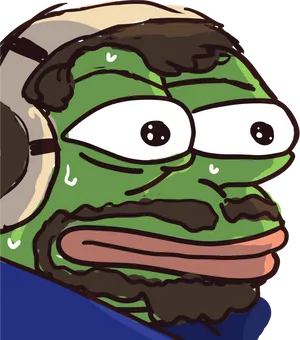 Concerned_ Pepe_ Emote.png PNG Image