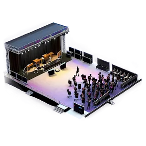 Concert Stage From Above Png 32 PNG Image