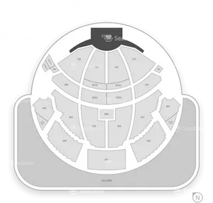 Concert Venue Seating Chart PNG Image