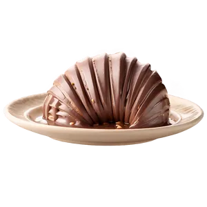 Concha With Nutella Spread Png Mrb28 PNG Image