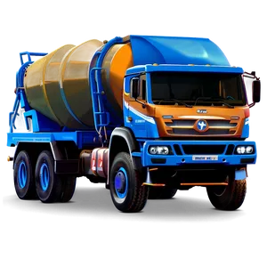 Concrete Mixer Truck PNG Qjq96 PNG