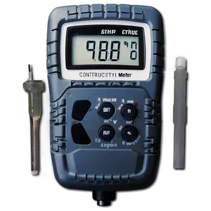 Conductivity Meter Png Bwk PNG Image