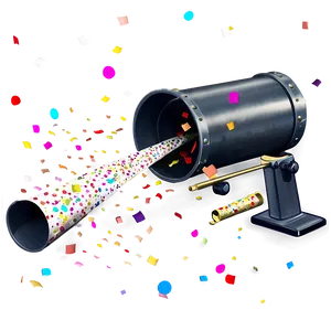 Confetti Cannon Extravaganza Png 27 PNG Image