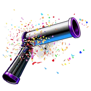 Confetti Cannon Spectacular Png 06282024 PNG Image