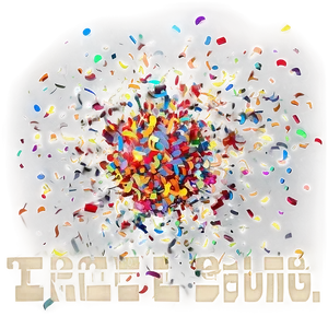 Confetti Colorful Blast Png Rjk83 PNG Image