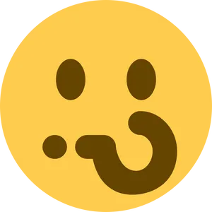 Confused Emoji Expression PNG Image