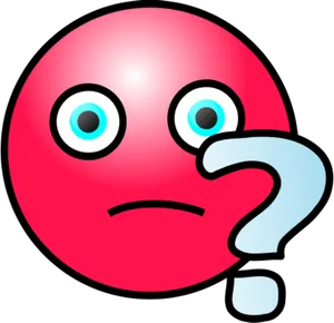 Confused Emojiwith Question Mark PNG Image