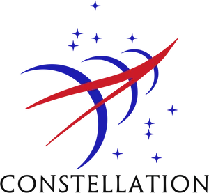 Constellation Logo Graphic PNG Image