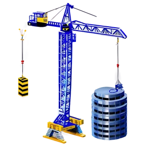 Construction Crane PNG 05242024 PNG